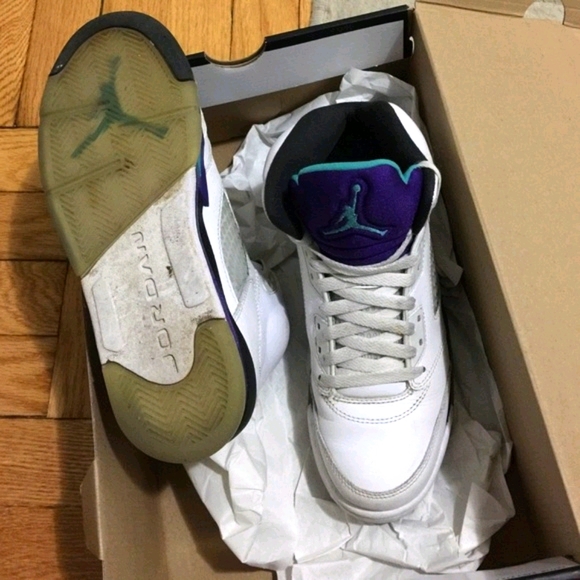 BUNDLE OG release Jordan 5 retro fire red + grape main image 6